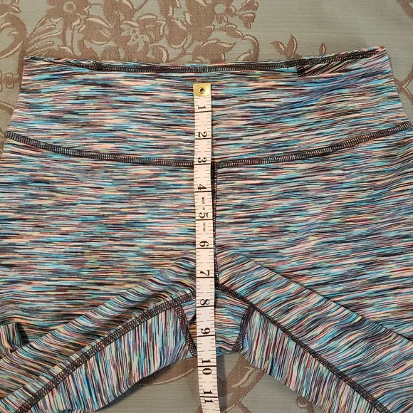 Zella Live-In Streamline Capri Athletic Leggings Grey Slate Multi Women Small - Picture 11 of 12